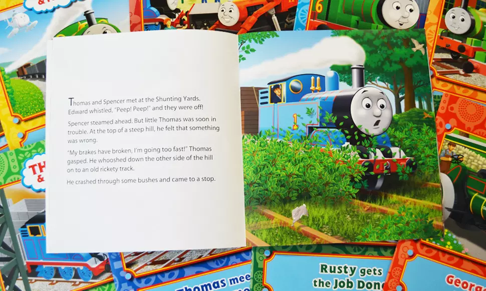Thomas the Tank Engine 10-Book Bundle - Second Medium
