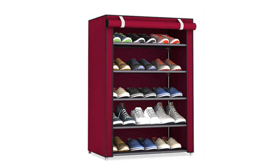 Image 9: Multi-layer Shoe Rack