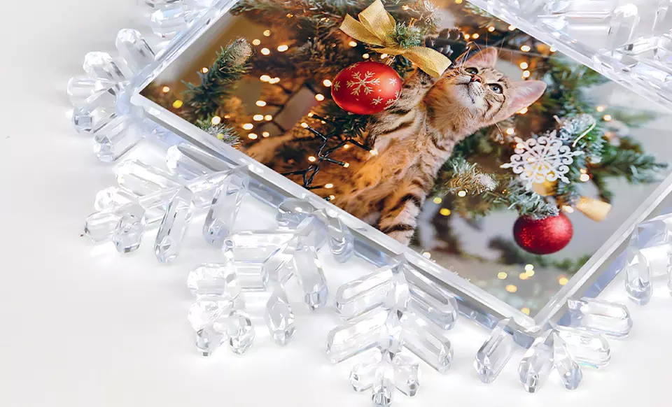 Personalized Photo Christmas Ornaments - Up to 32% Off