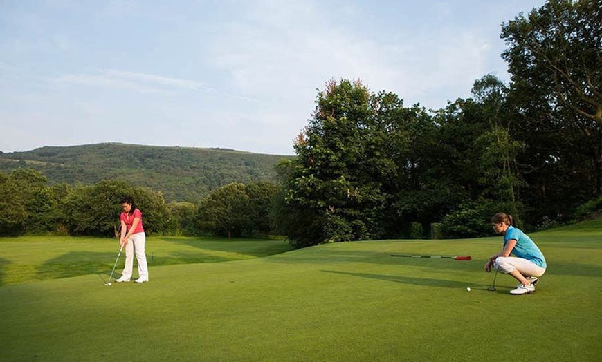 Image 1: 18 Holes of Golf with Beer