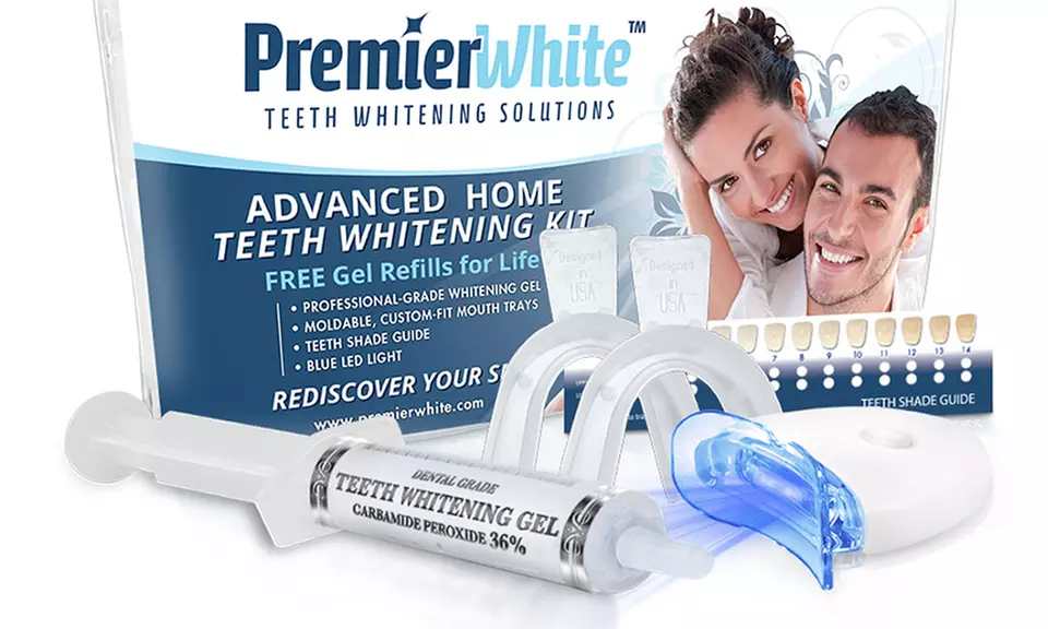 Premier White Advanced Home Whitening Kit with Free Refills - Primary Image