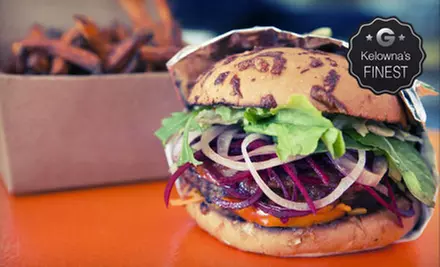 Cheeseburgers and Fresh-Cut Fries for One or Two at Burger 55 (Up to 57% Off) - Primary Image