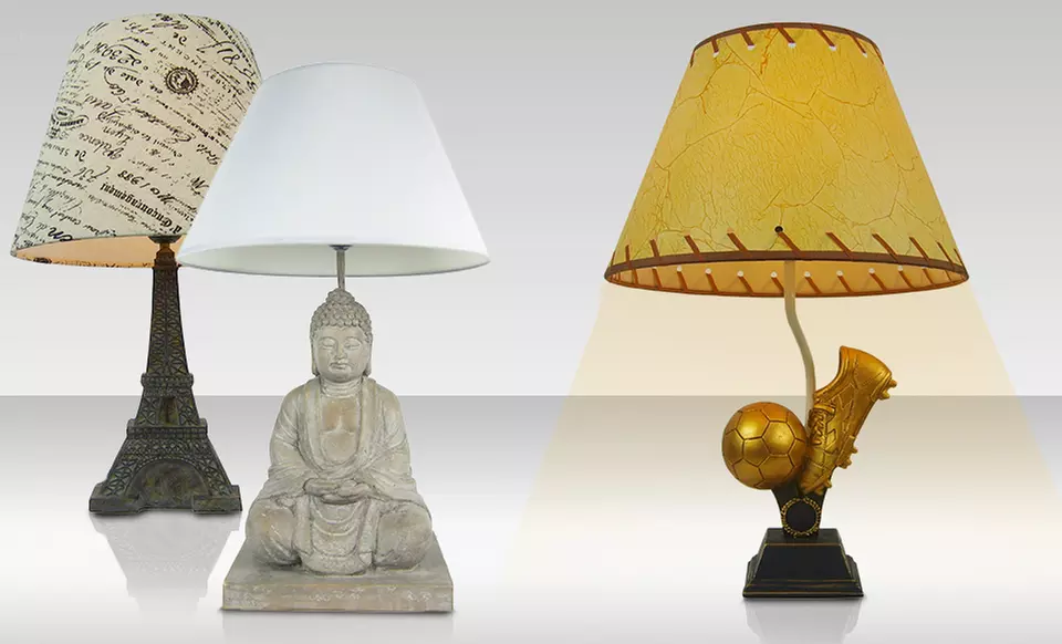 Funky Themed Table Lamps with Shade. Multiple Shapes Available from $38.99–$84.99. Free Returns. - Primary Image