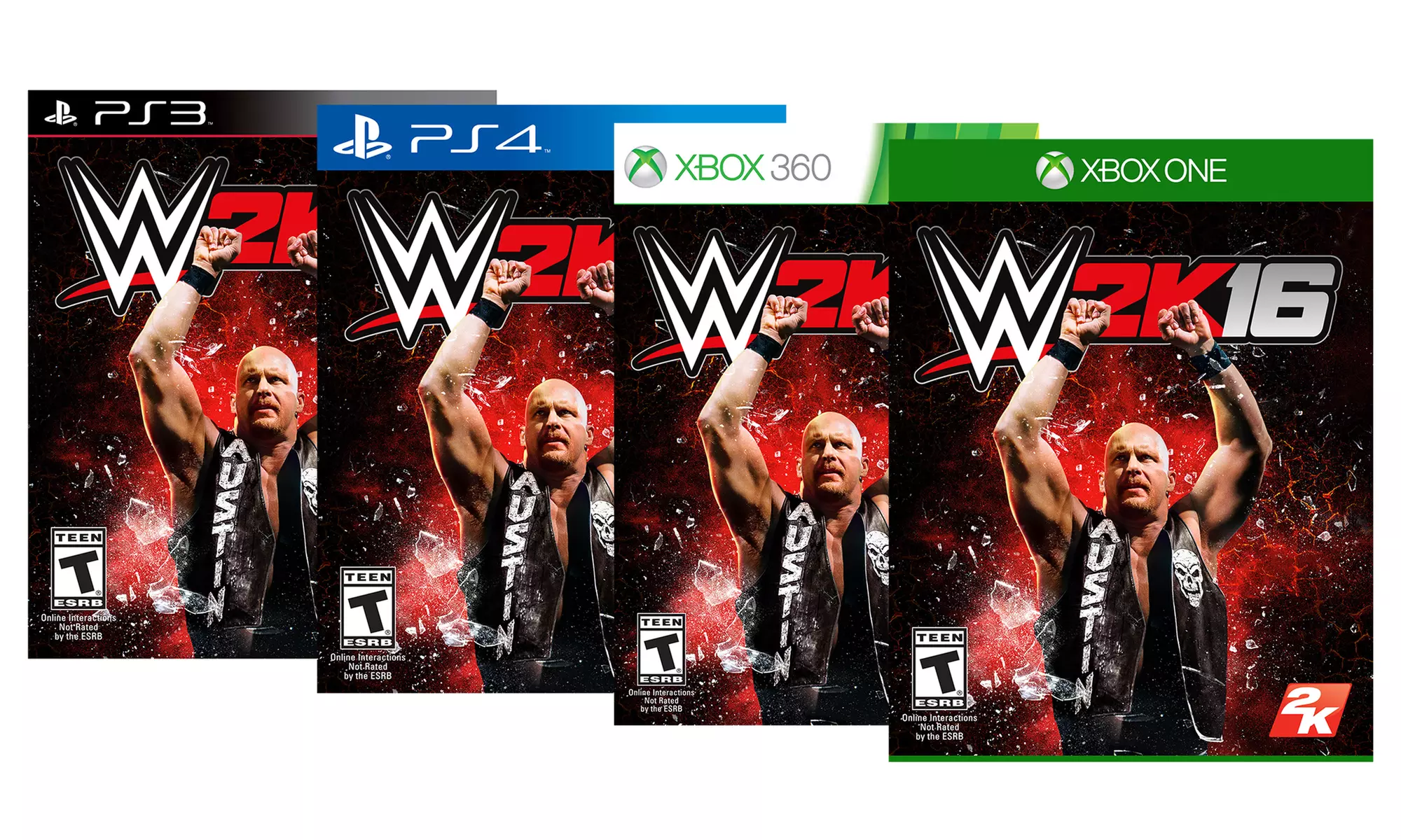 WWE 2K16 for PS3, PS4, Xbox 360, or Xbox One - Primary Image