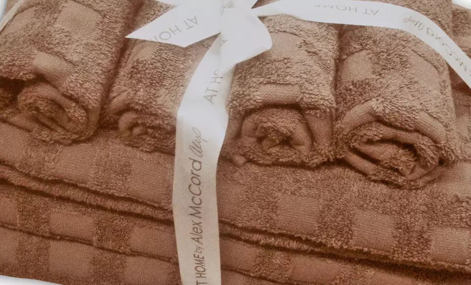 Alex McCord Bath Sheet or 10-Piece Towel Set (Up to 72% Off). Free Shipping. Six Colors Available. - Second Medium