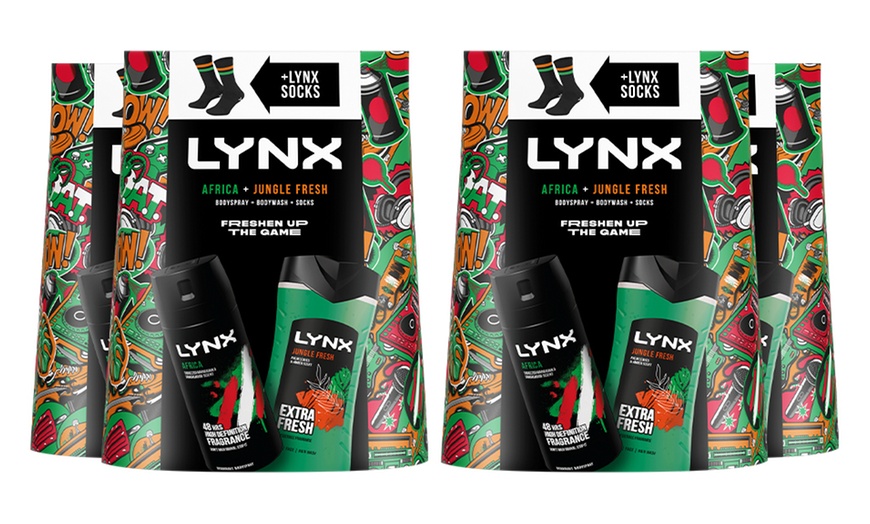 Image 5: Lynx Freshen up The Game Africa & Jungle Fresh Duo Gift Set