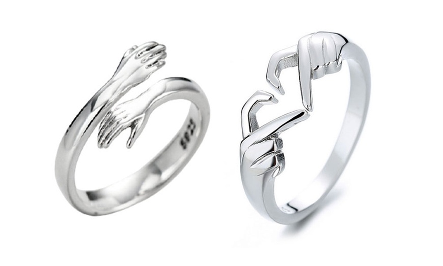 Image 9: Heart or Hug Ring