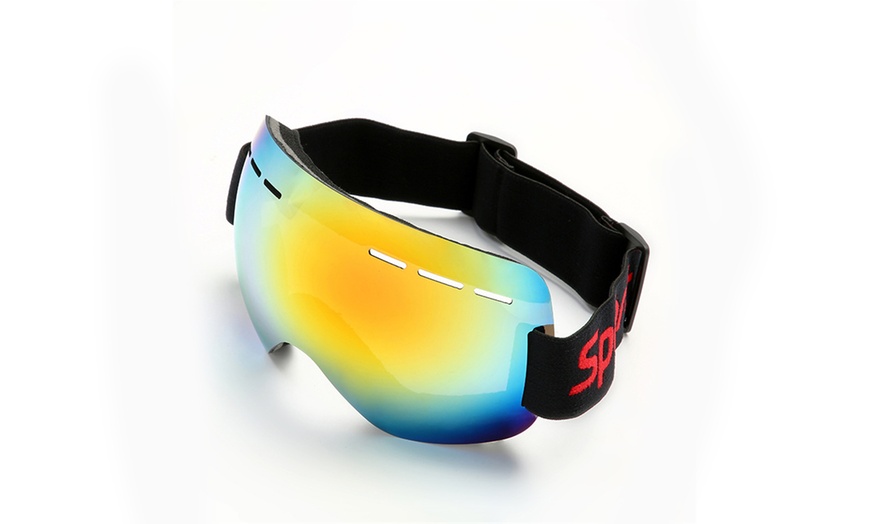 Image 3: Unisex Ski Googles