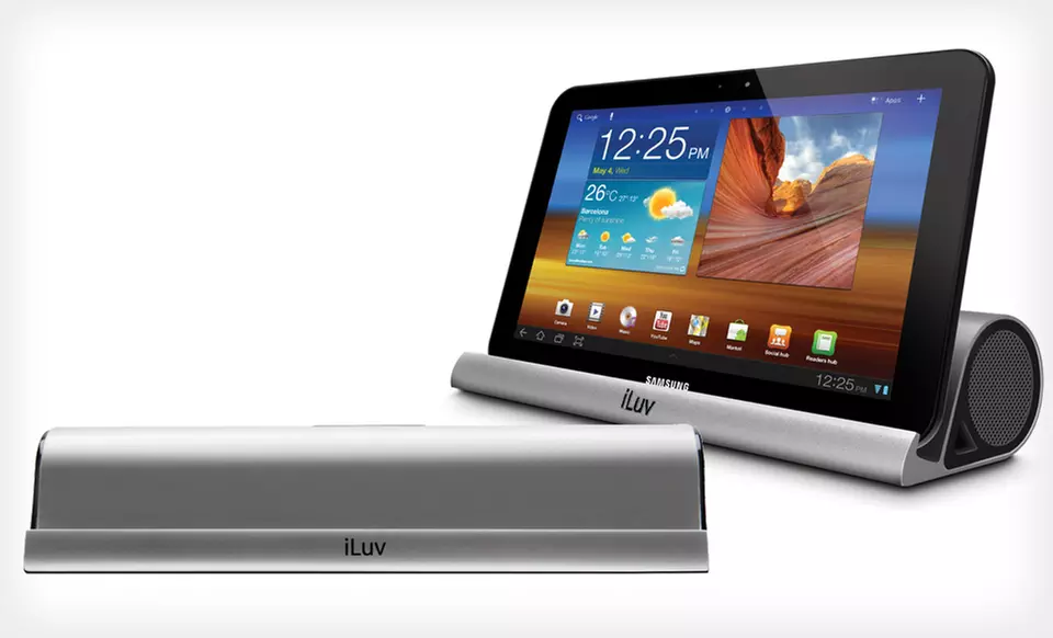 $49 for an iLuv Mo’Beats Portable Bluetooth Speaker Stand ($99.99 List Price). Free Shipping and Free Returns. - Primary Image