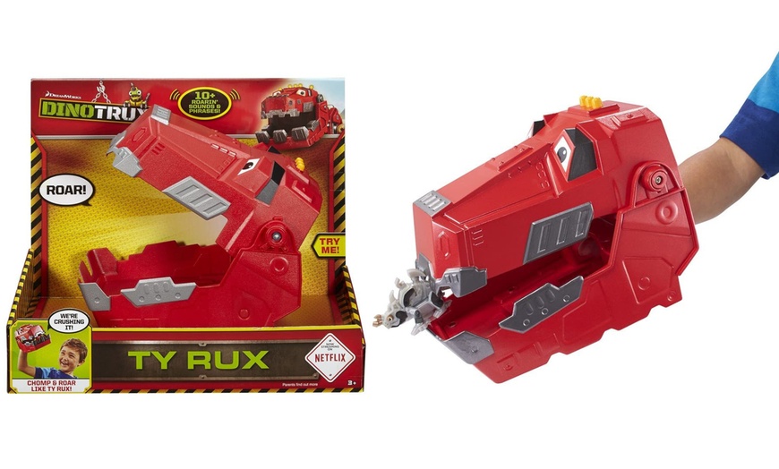 Image 1: Dinotrux Chomp and Roar Ty Rux