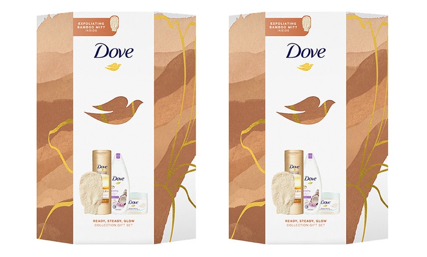 Image 3: Dove Ready Steady Glow Collection Gift Set