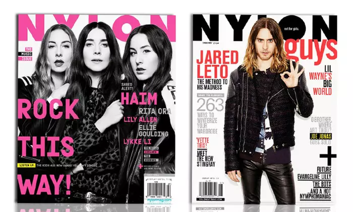 1- or 2-Year Subscription to Nylon or Nylon Guys Magazines from $5–$12 - Primary Image