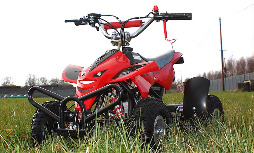 Image 1: 49cc Off-Road Petrol Quad Bike