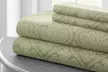 Microfiber Paisley Print Wrinkle-Free Sheet Sets - Second Medium
