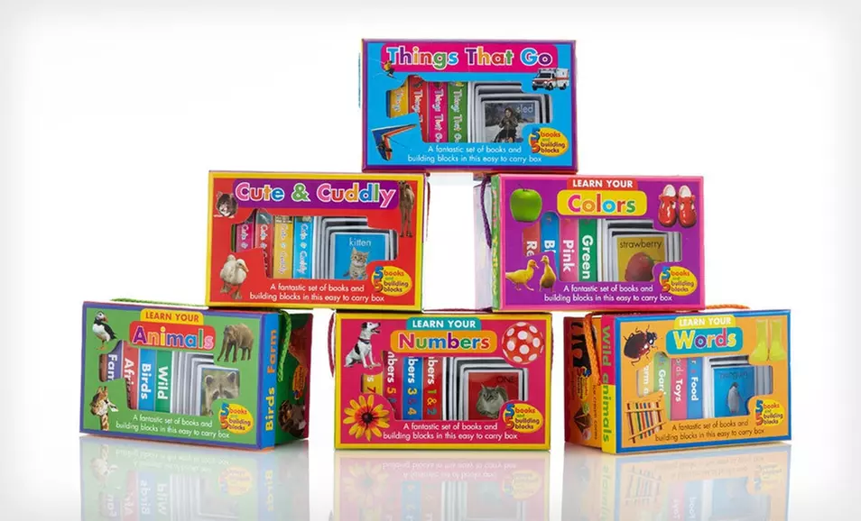 $30.99 for a Children's Building-Blocks and Book Set ($89.70 List Price) - Primary Image
