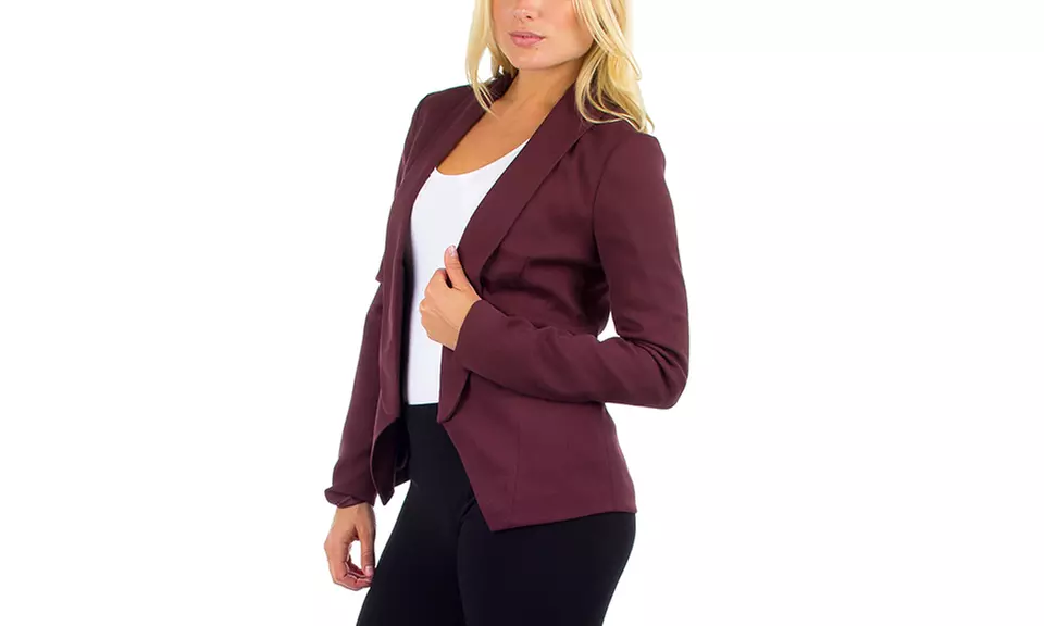 Women's Straight Lapel Blazers - Second Medium