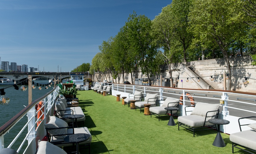 Image 5: Embarquez avec Bateau le Théo : Dîner Croisière Trattoria sur la Seine