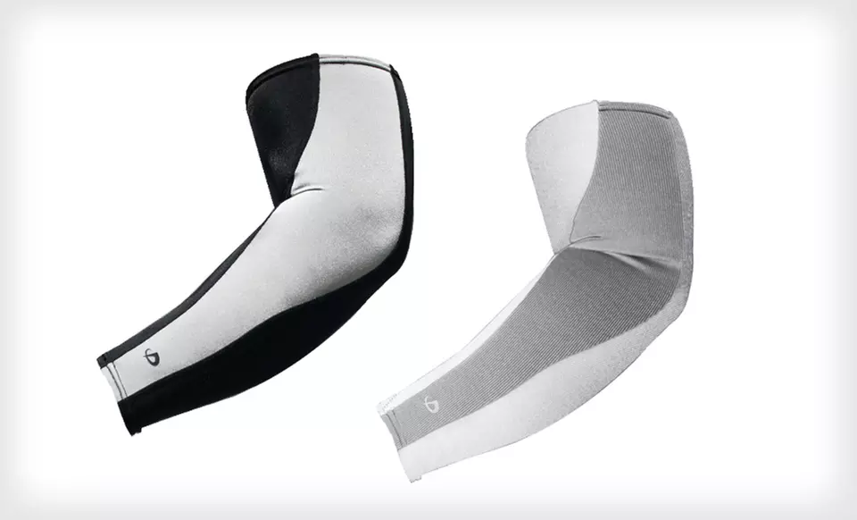 $9.99 for a Phiten X30 Compression Arm Sleeve in Black or White ($19 List Price) - Second Medium