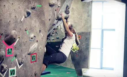One or Five Days of Indoor Climbing, Bouldering Class, or Afterschool Club at Boulders Climbing Gym (Up to 76% Off) - Primary Image