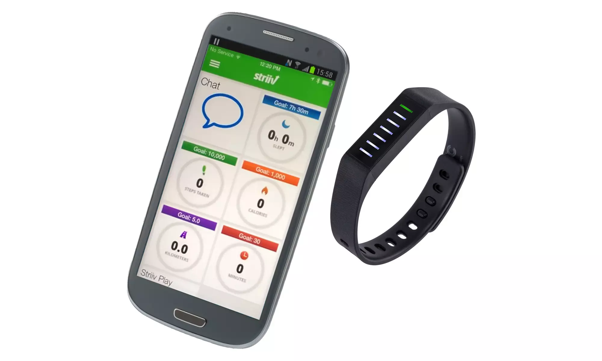 3plus Snap Activity Fitness Trackers (1- or 2-Pack) - Primary Image