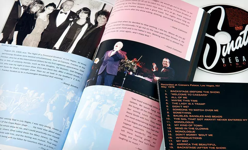 $49.99 for a Frank Sinatra: Vegas CD and DVD Box Set ($79.98 List Price). Free Shipping and Free Returns. - Second Medium