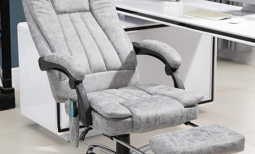 Image 26: Vinsetto Massage Office Chair