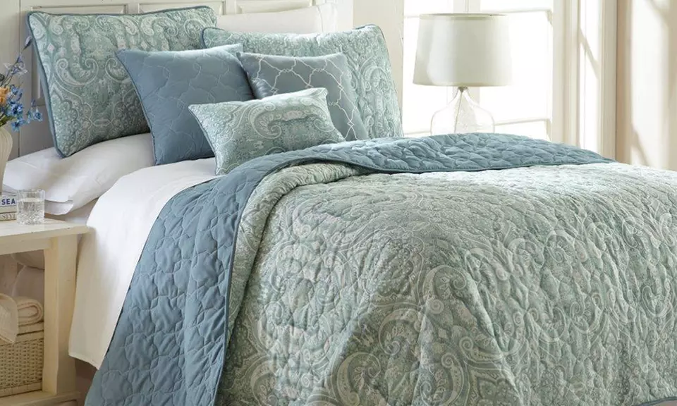 6-Piece Reversible Quilt Sets from $49.99–$54.99 - Primary Image