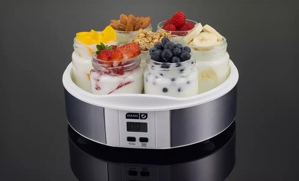 $25 for a Dash Seven-Jar Yogurt Maker ($59.99 List Price). Free Shipping. - Primary Image