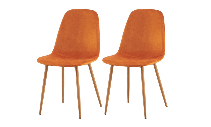 Image 3: 2 Piece or 4 Piece Luxe Dining Chairs