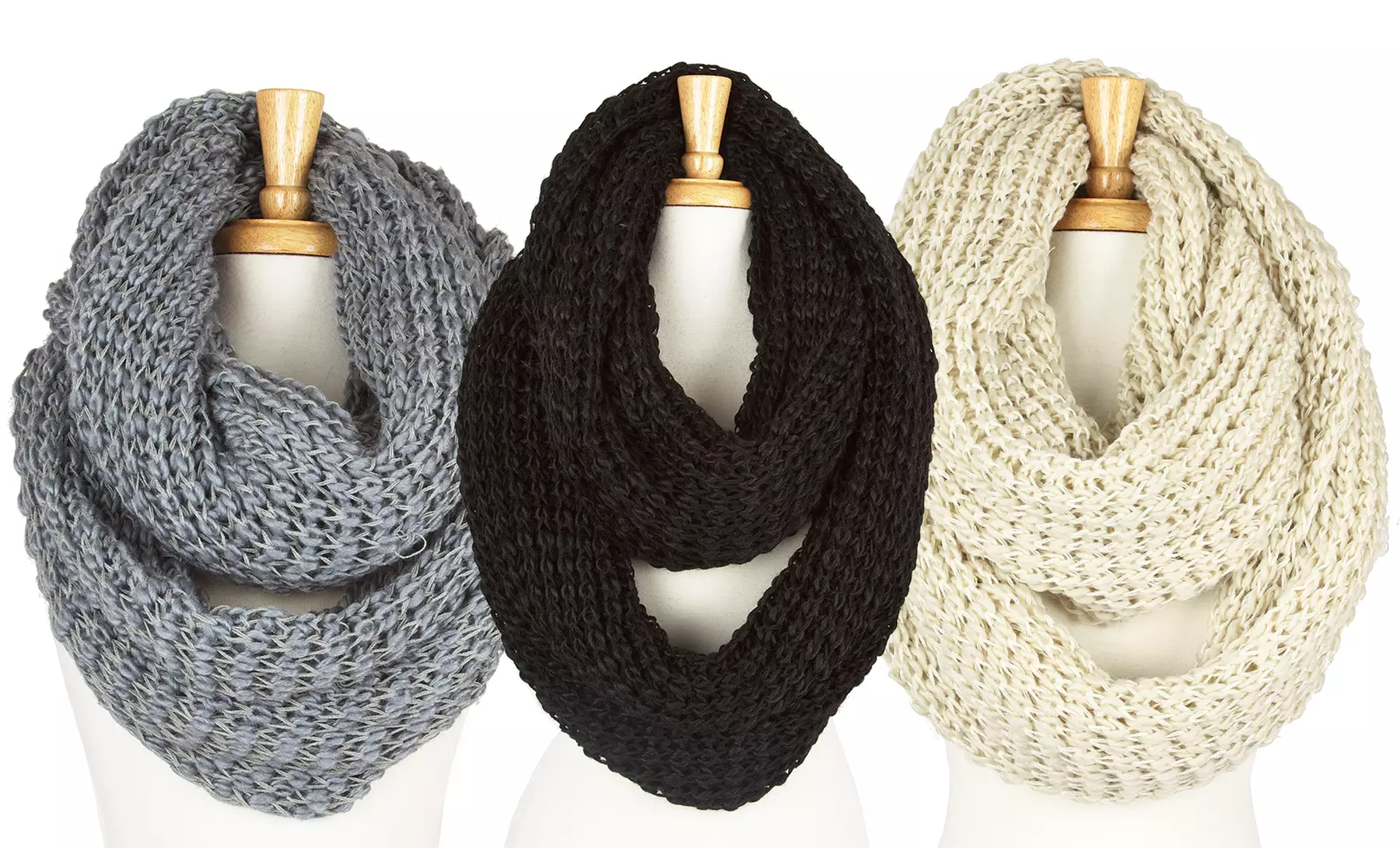 Super Chunk Knit Loop Scarf - Primary Image