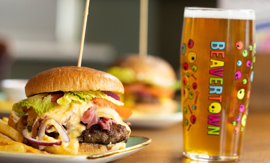 Image 5: Two Burgers & Two Drinks for 2 at participating Greene King-From 15/01