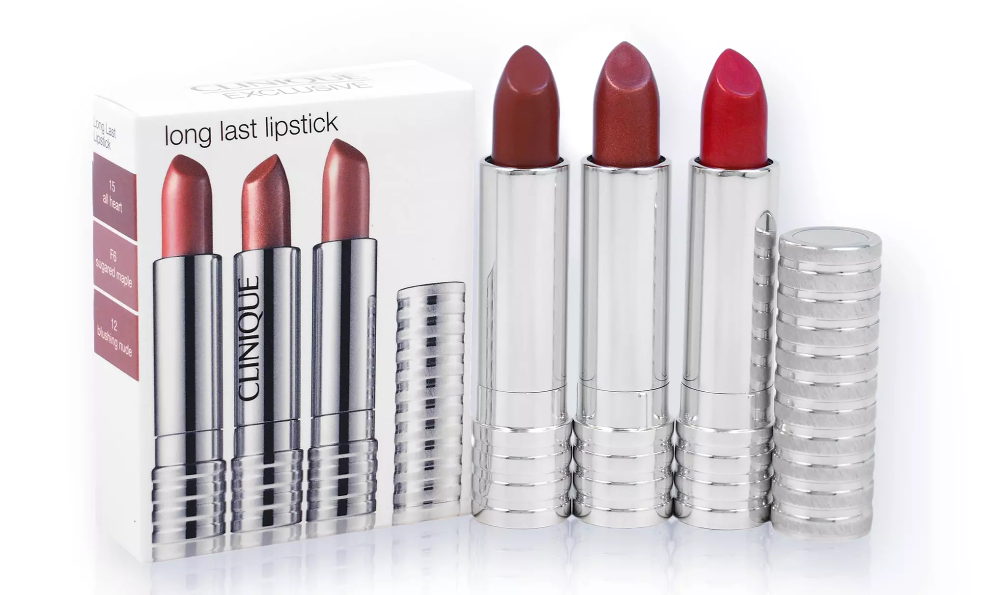 Clinique Long Last Lipstick Trio - Primary Image