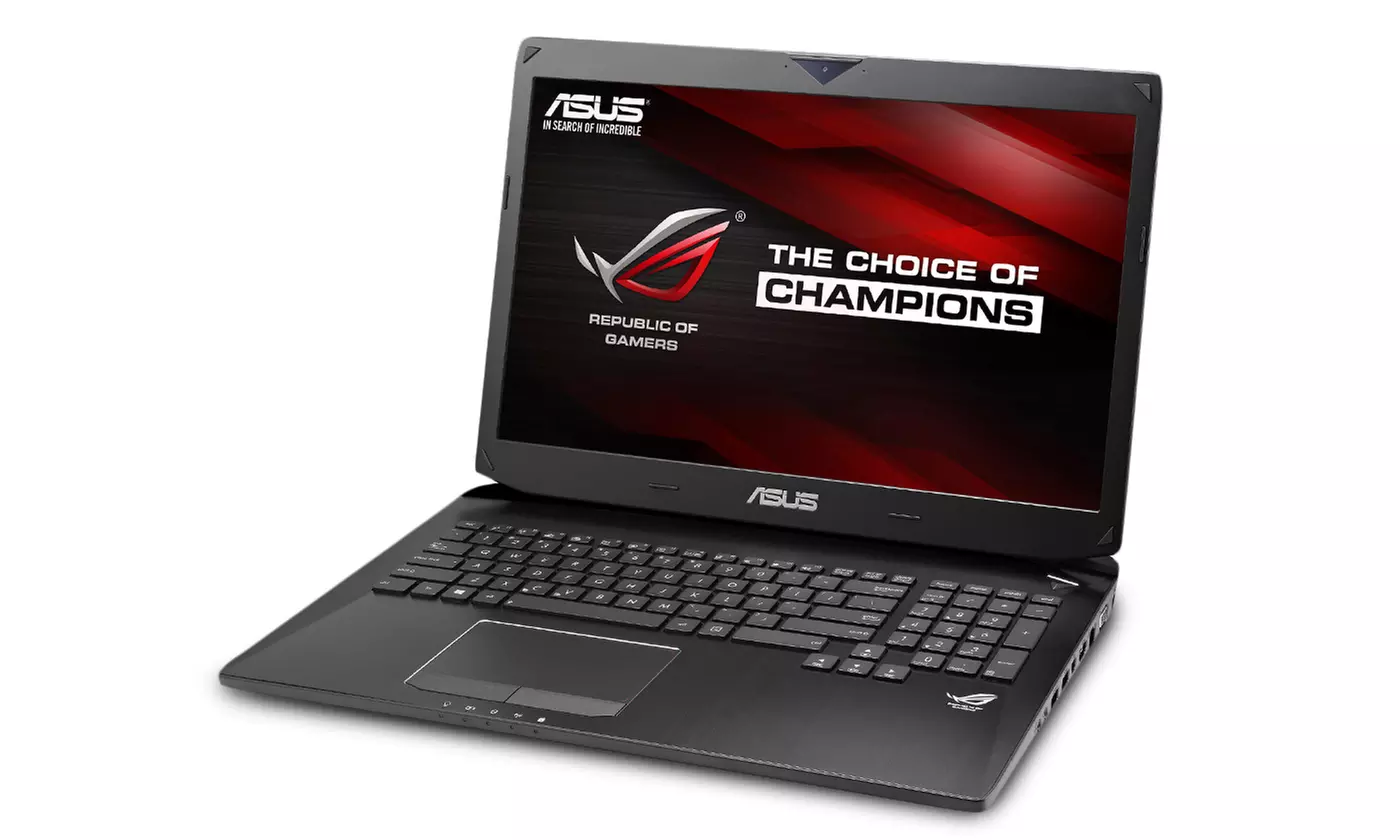 ASUS 17.3" Gaming Laptop with Intel Core i7 4700HQ Processor, 32GB RAM, 1TB HDD, & 512GB SSD (Manufacturer Refurbished) - Primary Image