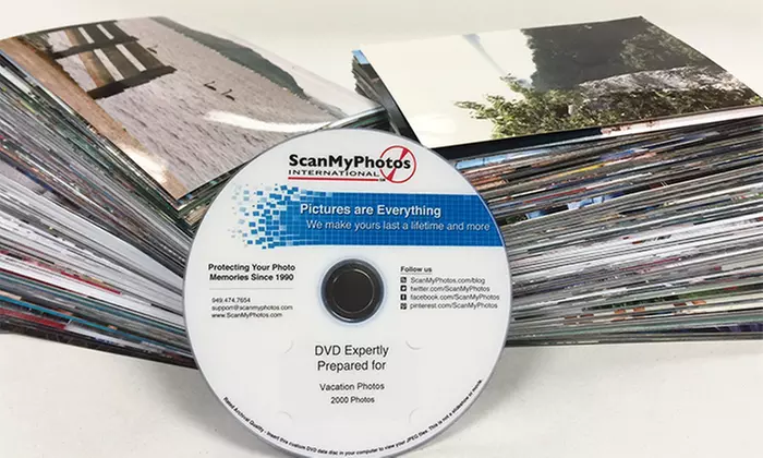 Convert Up to 1,000 4x6 Photos to DVD in High Resolution. Free Shipping. (83% Off) - Primary Image