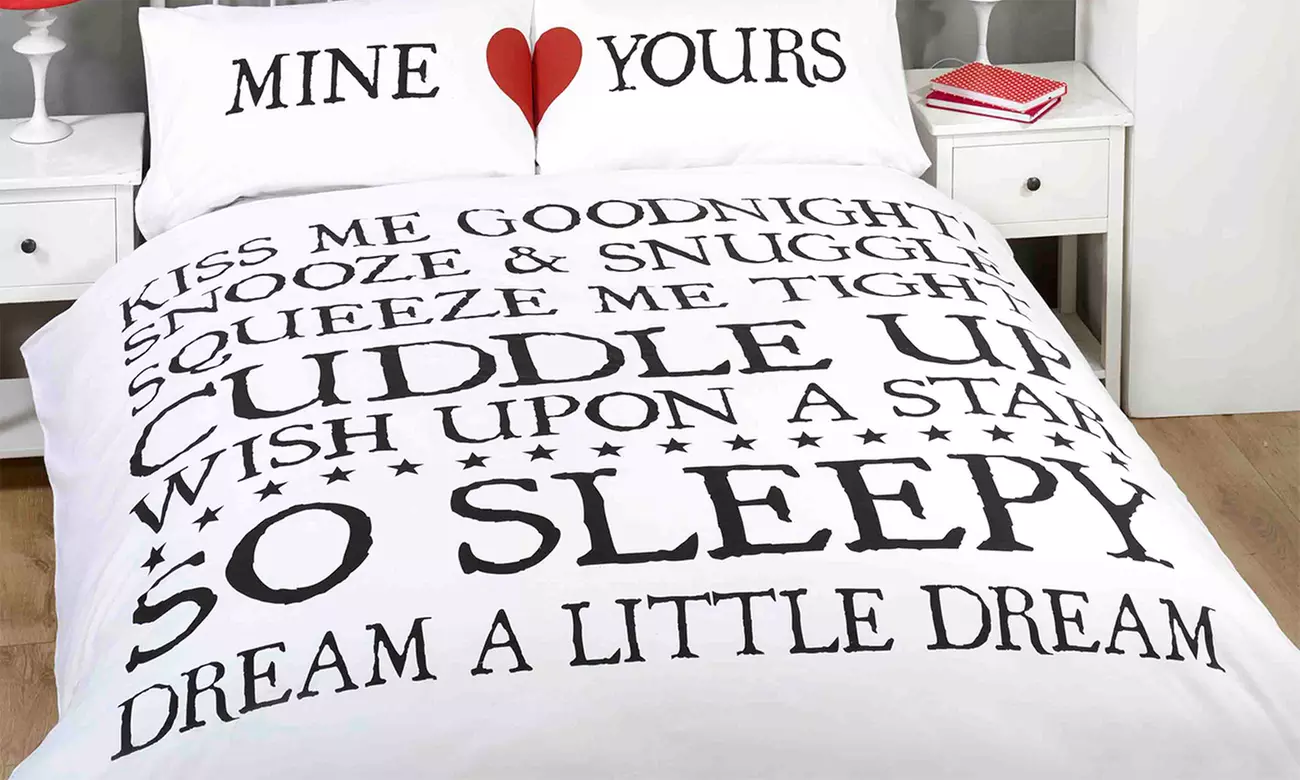 Mine/Yours Duvet Sets from £16.98 (Up to 53% Off) - Primary Image