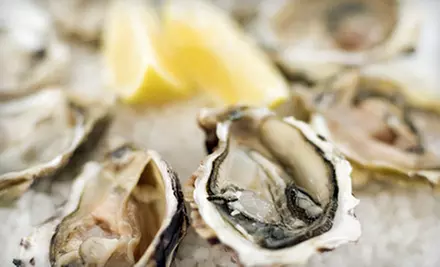Oysters, Antipasto, and Dessert for Two or Four at Fat Cat Wine Bar (Up to 61% Off) - Primary Image