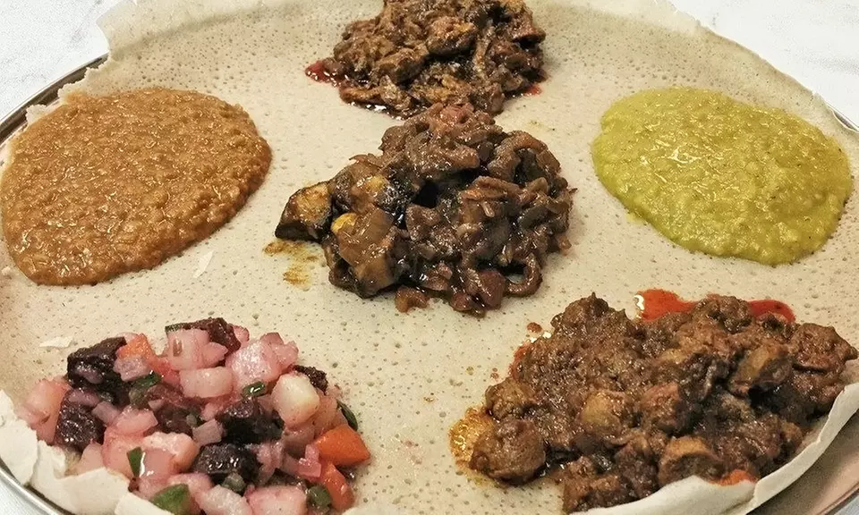 Ethiopian Food for 2 or 4, Valid Monday–Thursday or Any Day at Lalibela Ethiopian Restaurant (Up to 56% Off) - Second Medium