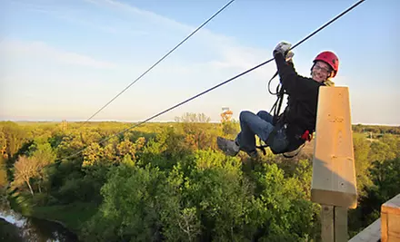 Two-Hour Ziplining Tour for Two or Four at A Maze in Corn (Up to 53% Off) - Primary Image
