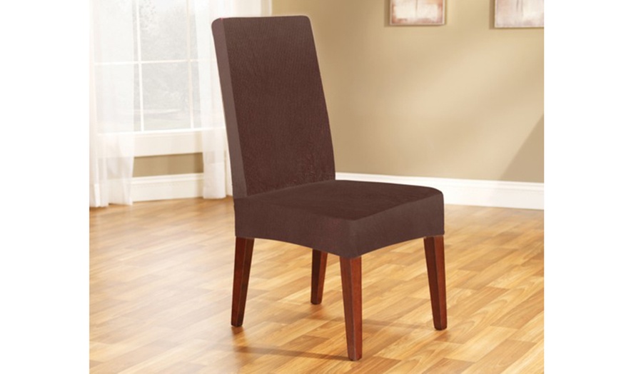 Image 3: Sure Fit Dining Chair Covers