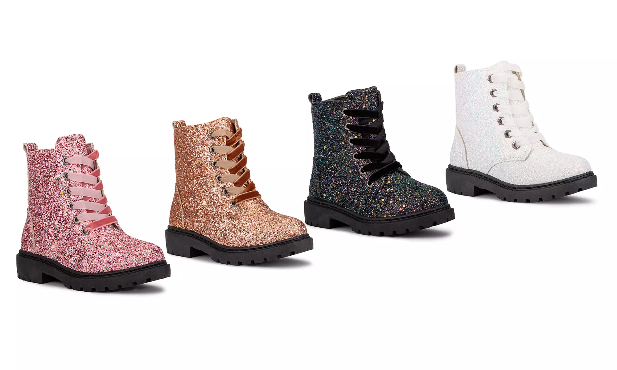 Olivia Miller Girls Glitter Nova Fashion Boots - Primary Image