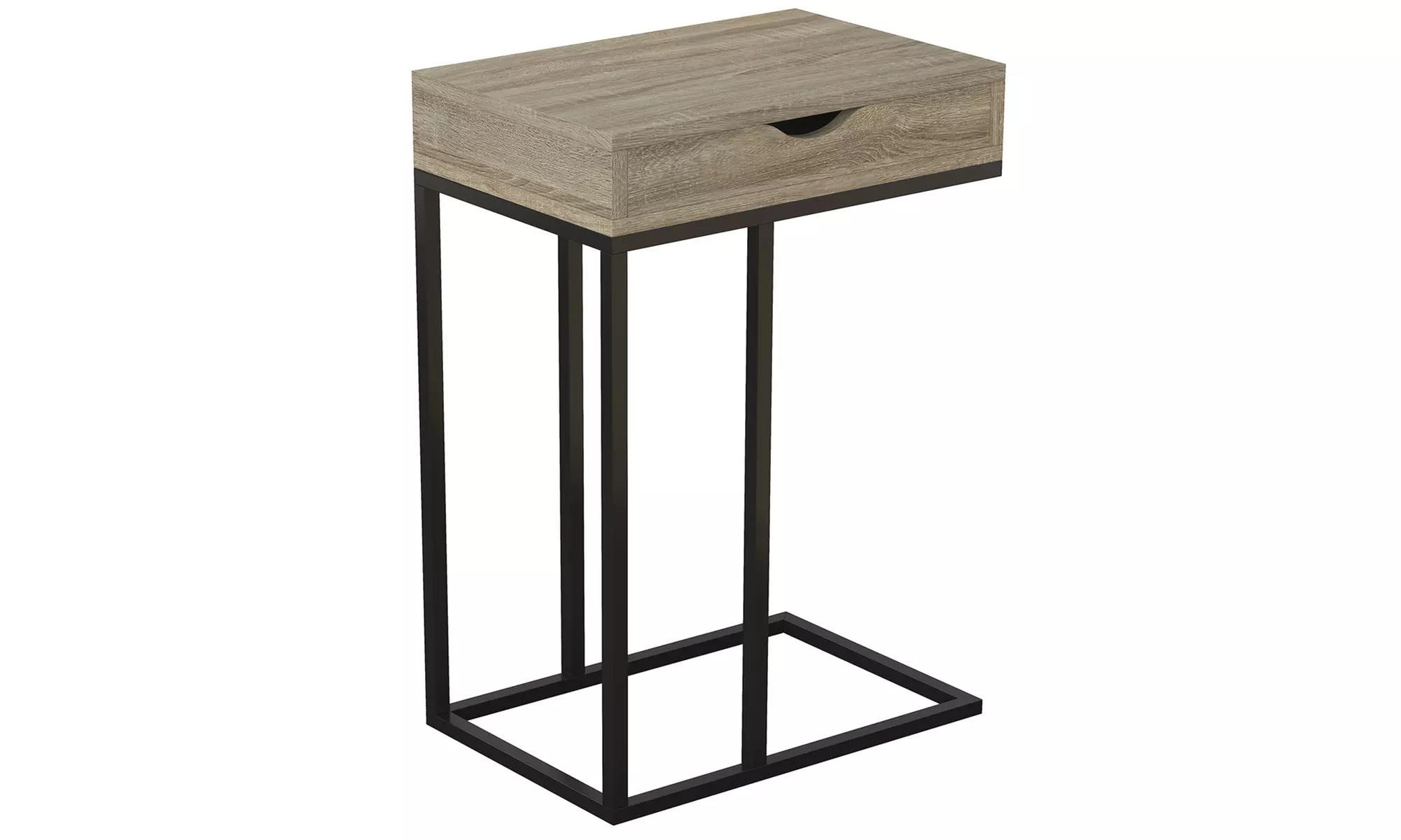 Modern End Table with Drawer  - Second Medium