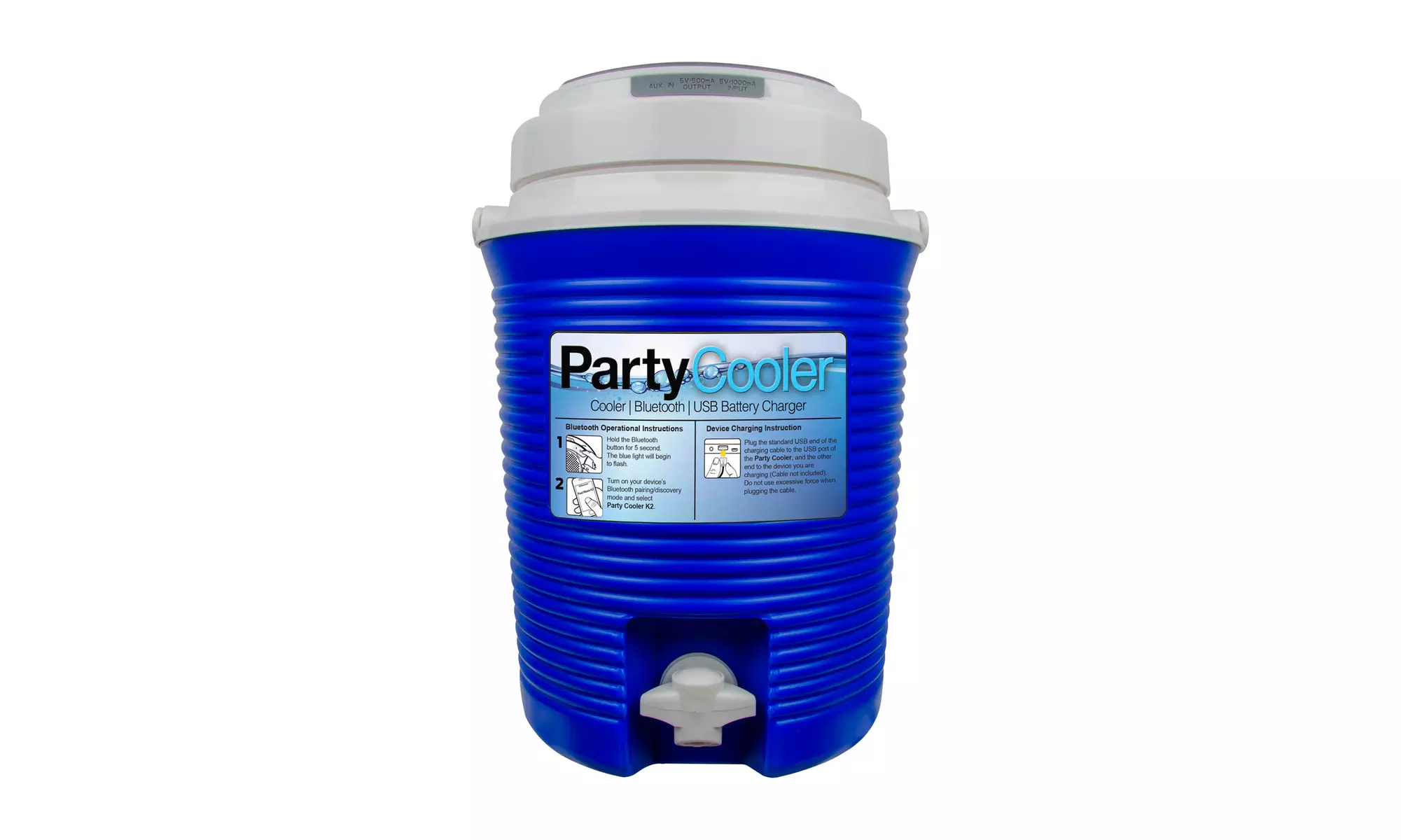 Kool Wavez 1.68-Gallon Bluetooth Music Cooler - Primary Image