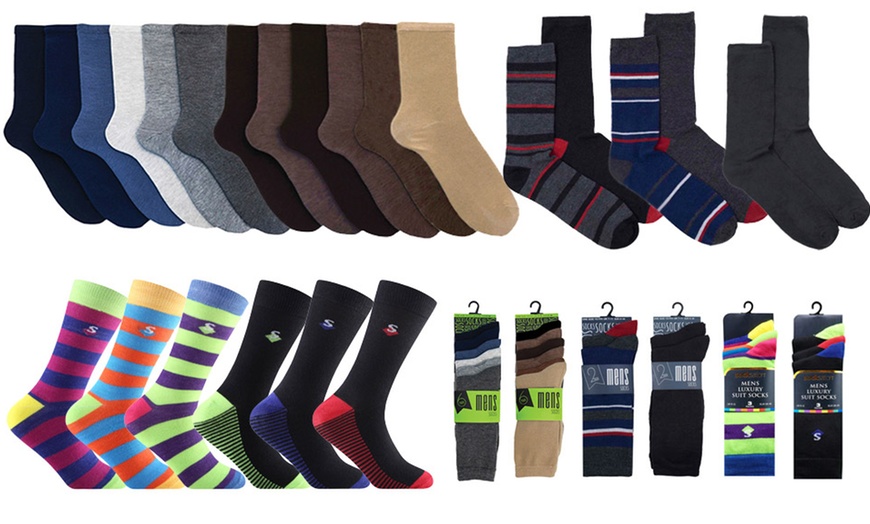 Image 1: Multi-Pack of Men's Socks