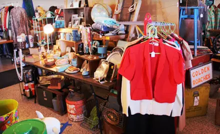 $10 for Four Visits to The Vintage Bazaar Flea Market at the Aragon Ballroom ($20 Value) - Primary Image