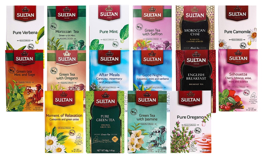 Image 1: 100 Sultan Rich and Natural Teas