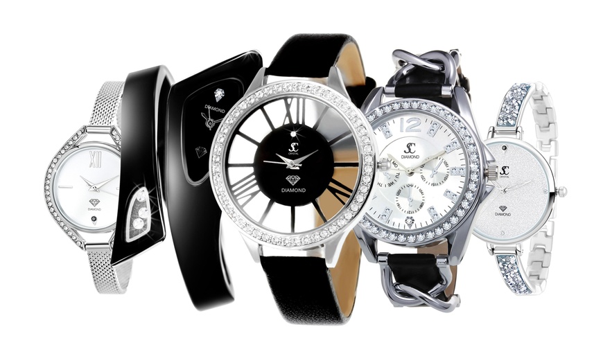 Image 1: Montres de la marque SC Crystal