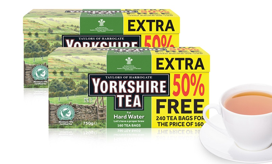 Image 1: Yorkshire Tea Hard Water Tea Bags