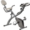 Image 9: HomCom Fold-Away Exercise Bike with 8-Level Resistance and LCD Display
