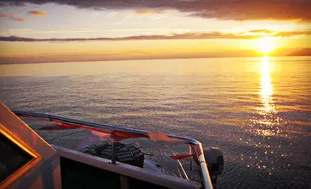 2.5-Hour Sunset Cruise for One, Two, or Four with Wine-and-Cheese Tasting from Accent Cruises (Up to 60% Off) - Primary Image