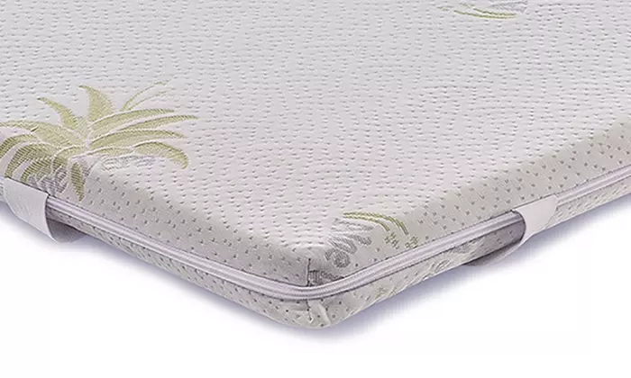 Materassiedoghe Memory-Schaum-Topper mit der Höhe von 5 cm, 7 cm oder 10 cm - Second Medium